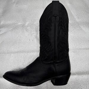 VTG Justin SINGLE LEFT Boot AMPUTEE Womens Size 7.5 Western Cowboy leather sole